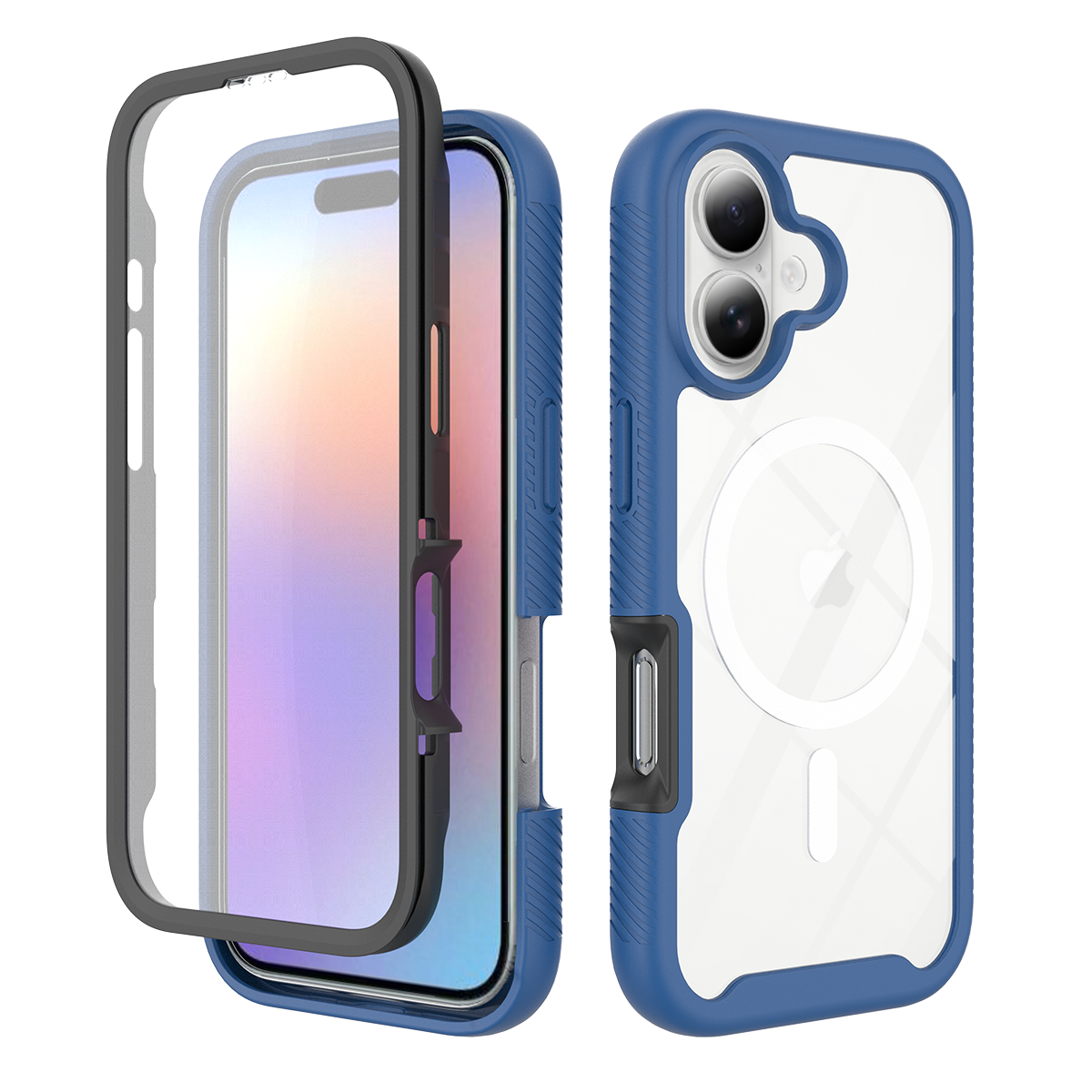 New Solid Color Starry Sky Hard Case for iPhone 17 Pro Max/16 Pro Max/15 - Top View